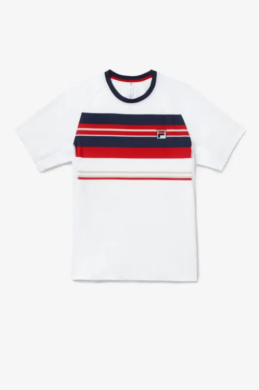 Heritage Striped Short Sleeve Crew sold by Fila