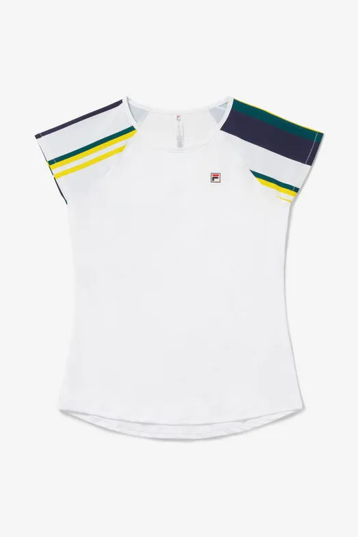 Heritage Short Sleeve Top sold by Fila
