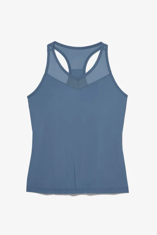 Essentials Raceback Mesh Tank sold by Fila