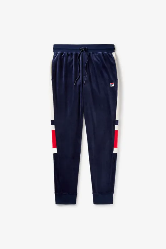 Smart Retro Velour Block Track Pants sold by Fila
