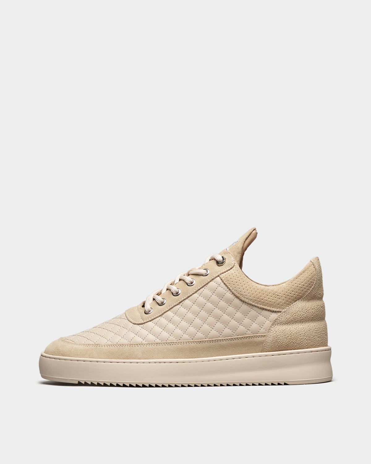 Low Top Quilted Beige sold by Filling Pieces