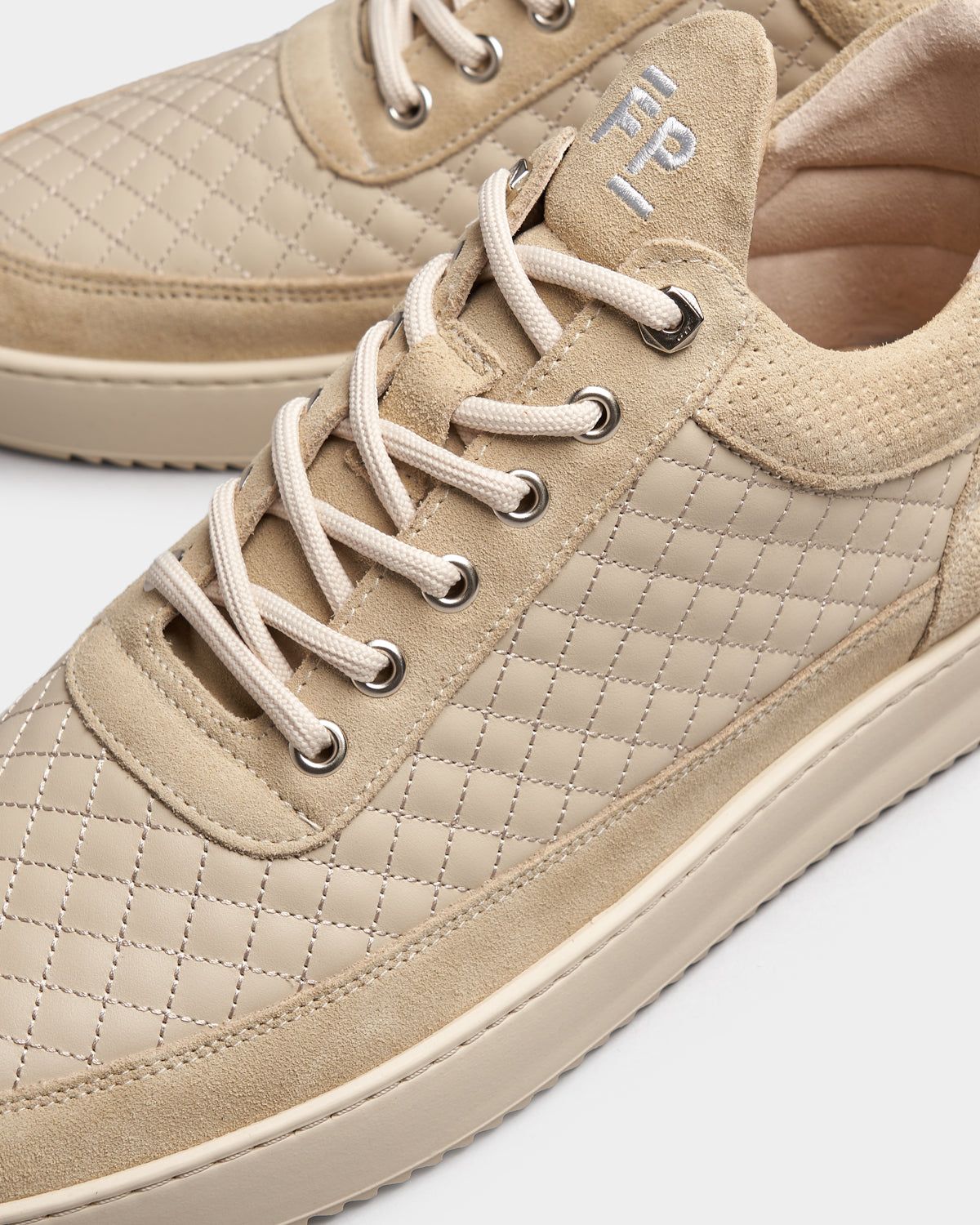 Low Top Quilted Beige sold by Filling Pieces product image thumbnail 6