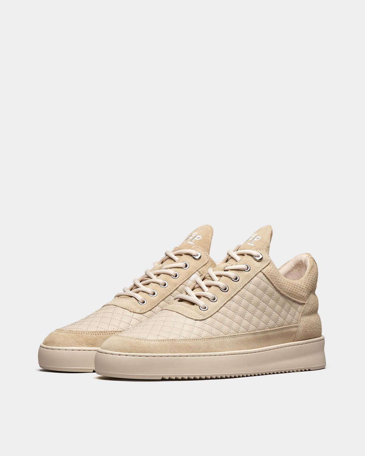 Low Top Quilted Beige sold by Filling Pieces product image thumbnail 2