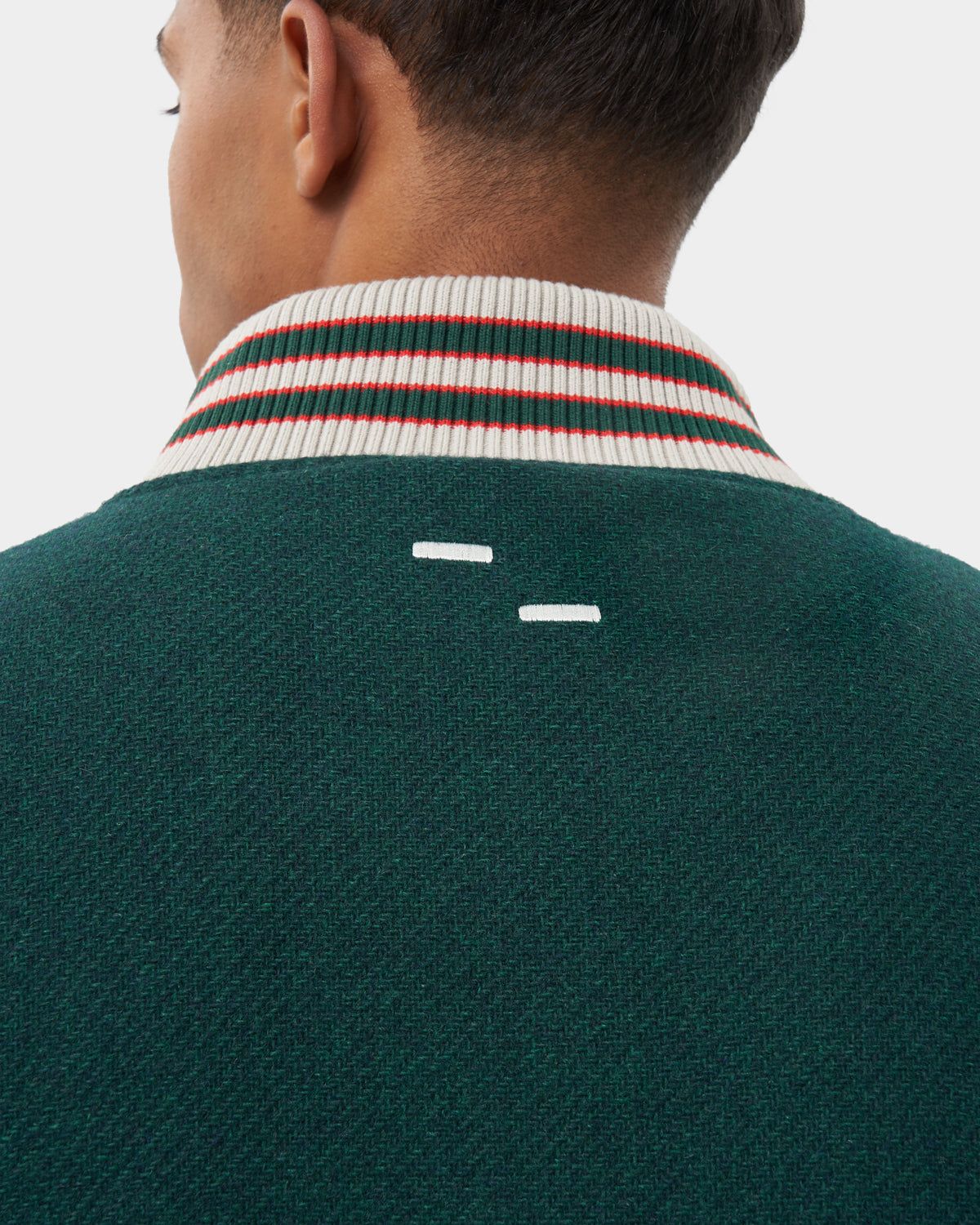 Varsity Jacket Green / Off White sold by Filling Pieces product image thumbnail 6