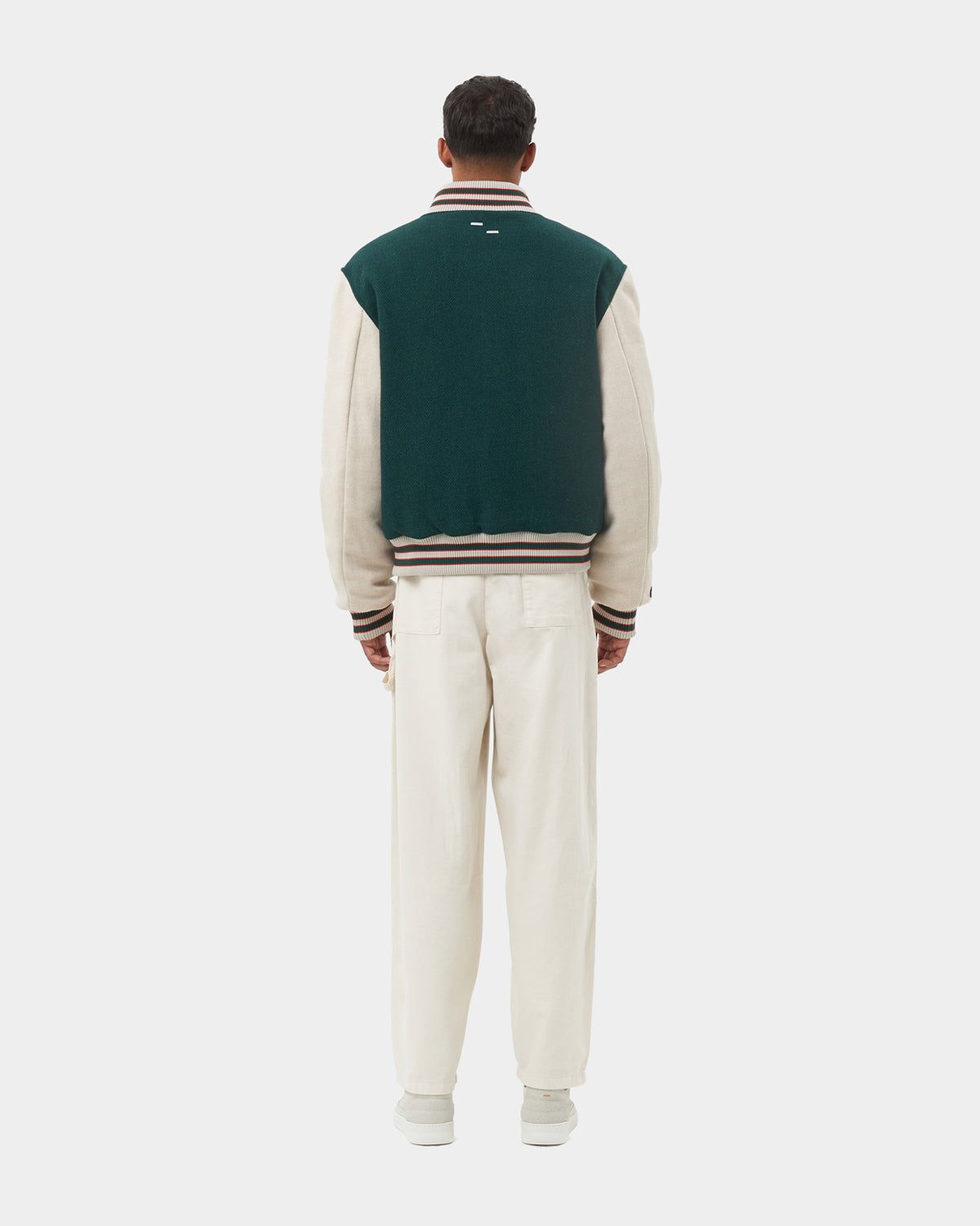 Varsity Jacket Green / Off White sold by Filling Pieces product image thumbnail 3