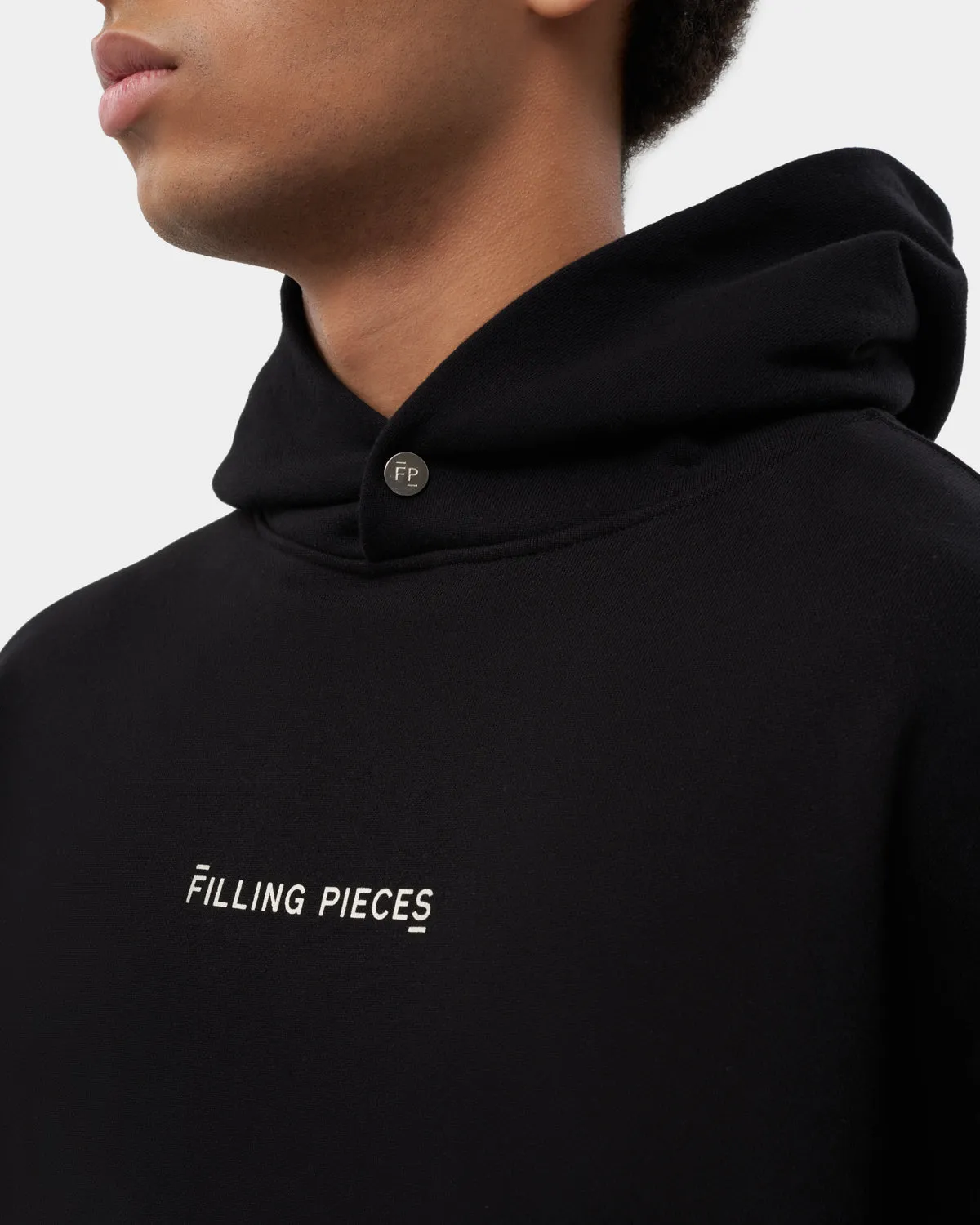 Hoodie Gradient Handshake Black sold by Filling Pieces product image thumbnail 3