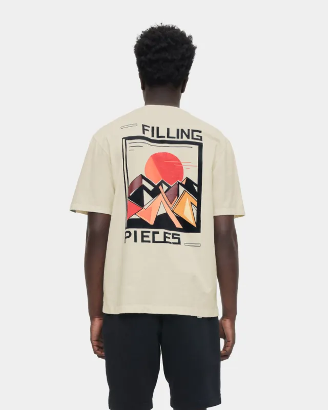 T-shirt Sunset Antique White made by Filling Pieces