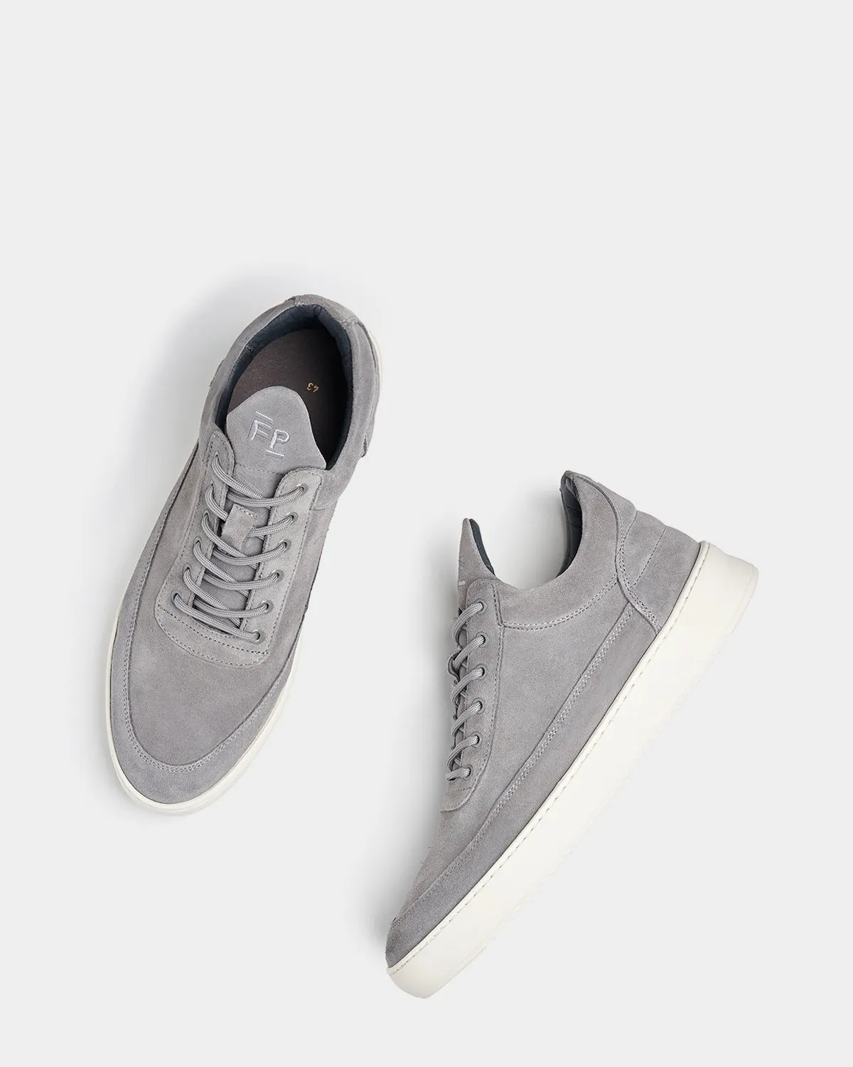 Low Top Organic Suede Grey sold by Filling Pieces product image thumbnail 4