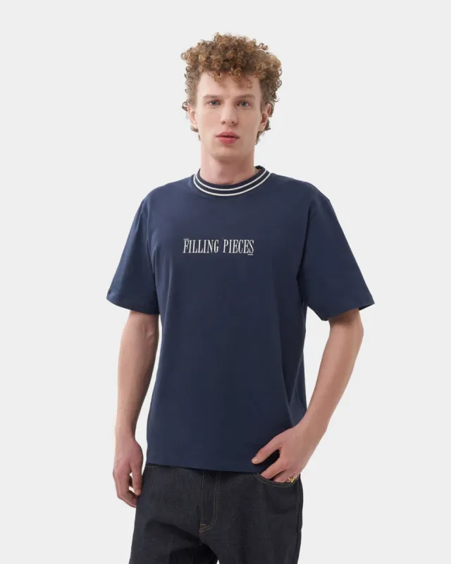 T-Shirt Script Mood Indigo made by Filling Pieces