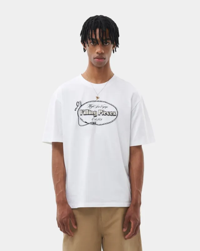 T-Shirt High Sea Voyage White made by Filling Pieces