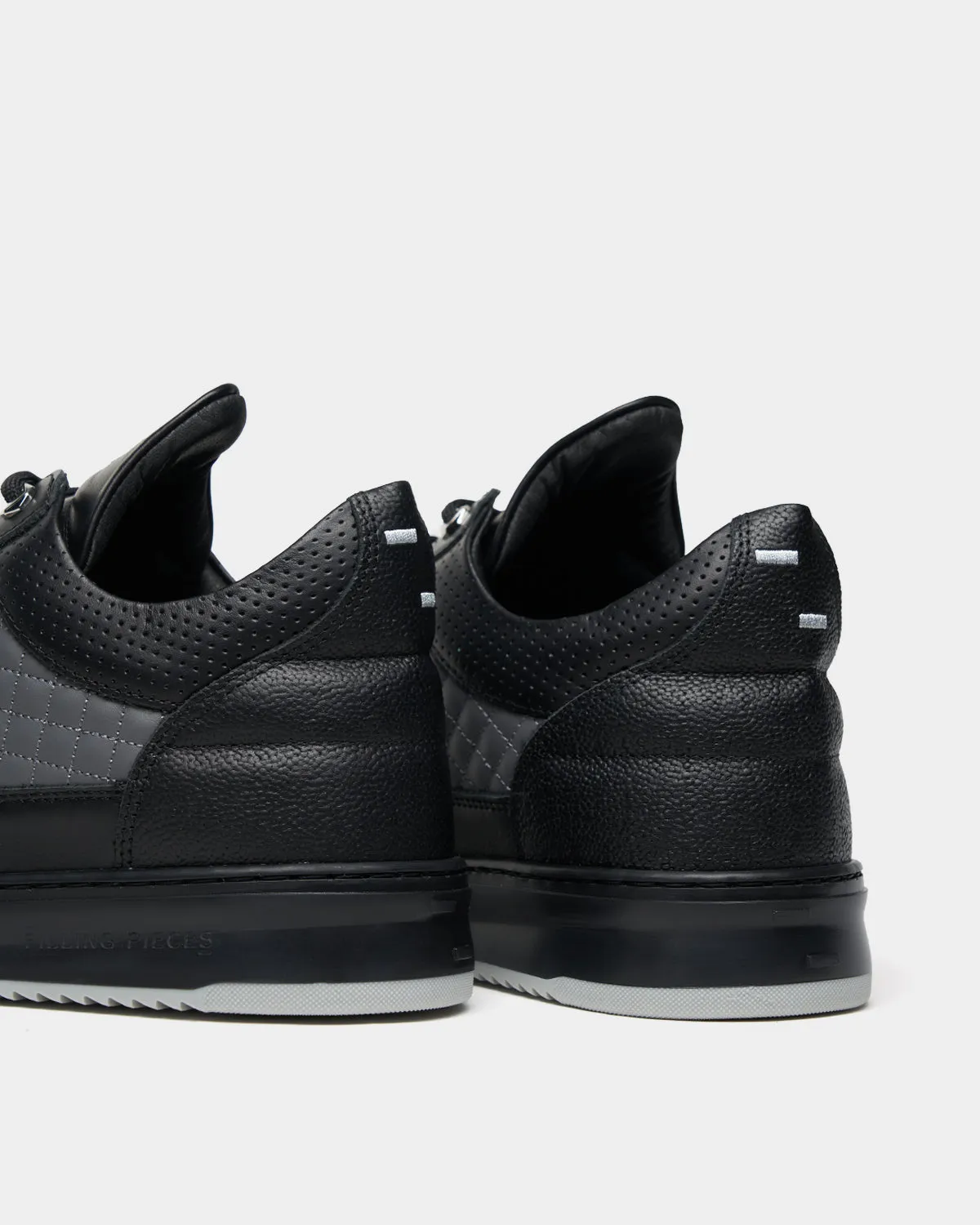 Low Top Quilted Dark Grey sold by Filling Pieces product image thumbnail 4