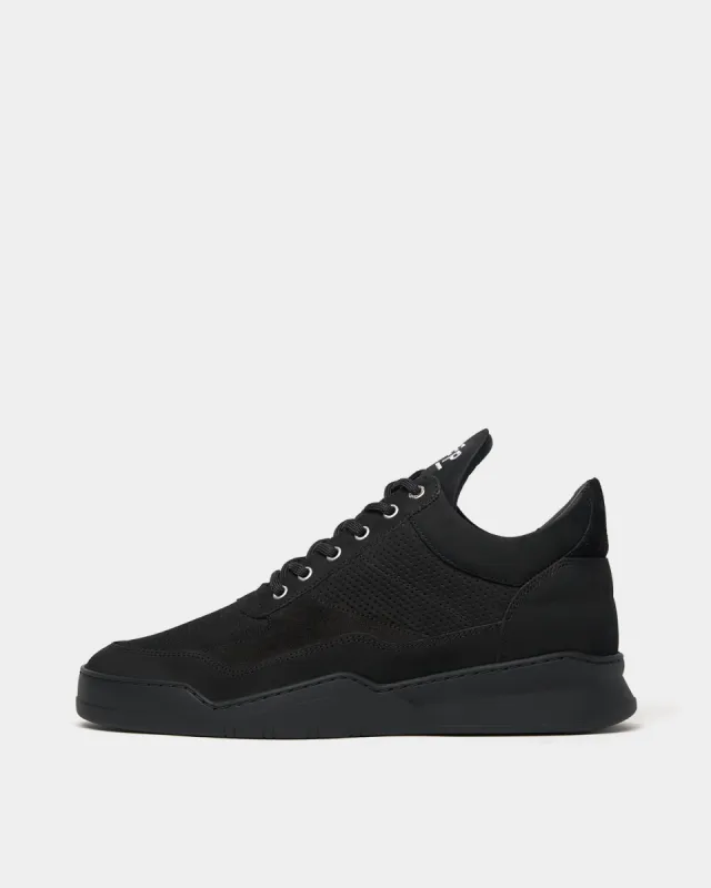 Low Top Ghost Panel All Black sold by Filling Pieces