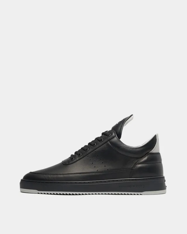 Low Top Bianco Jet Black sold by Filling Pieces