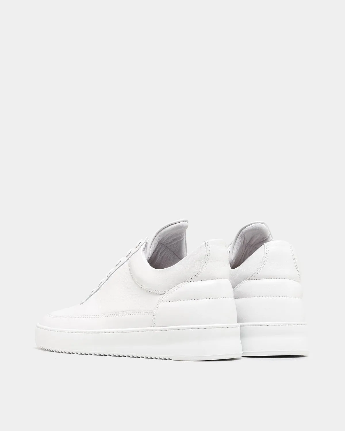 Low Top Ripple Nappa All White sold by Filling Pieces product image thumbnail 3