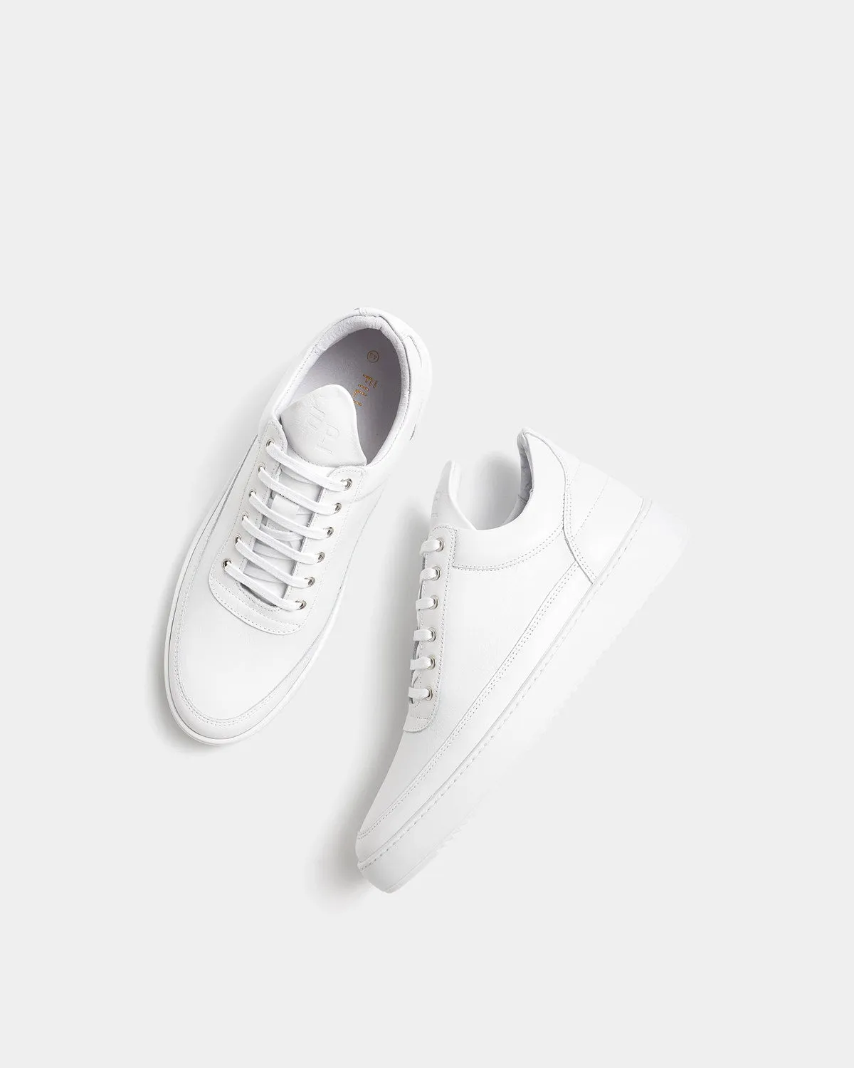 Low Top Ripple Nappa All White sold by Filling Pieces product image thumbnail 5