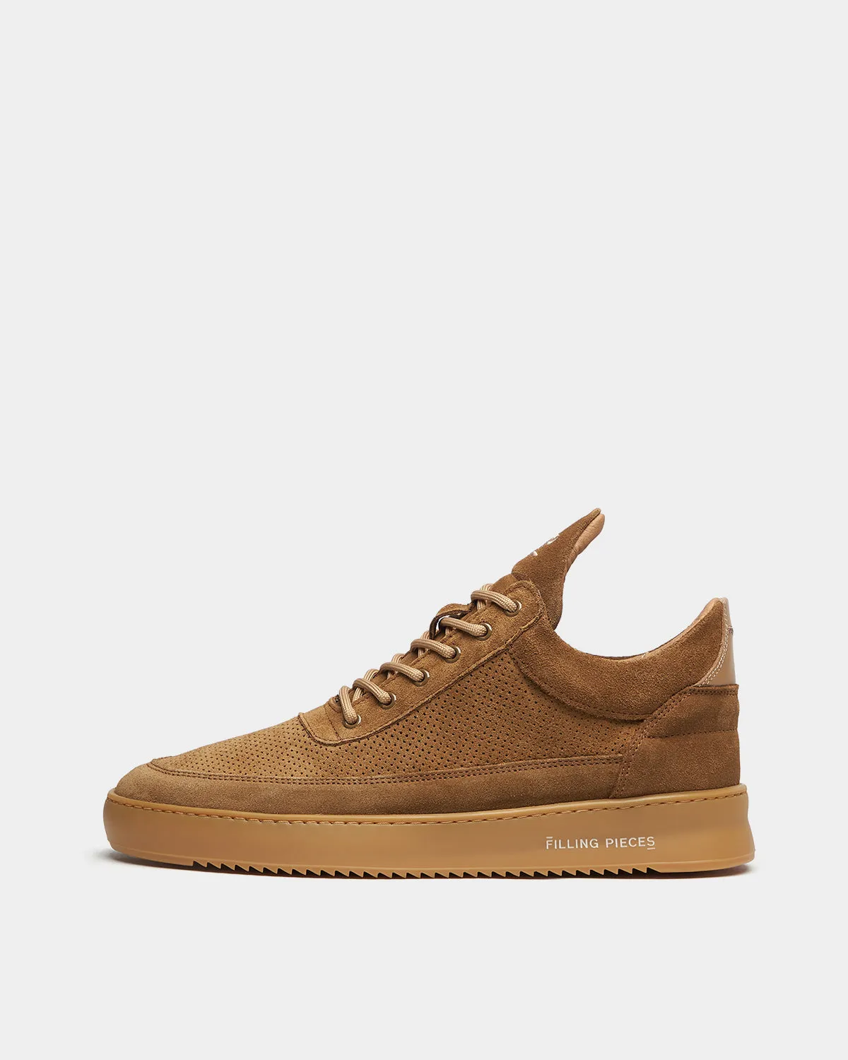 Low Top Perforated Suede Brown sold by Filling Pieces