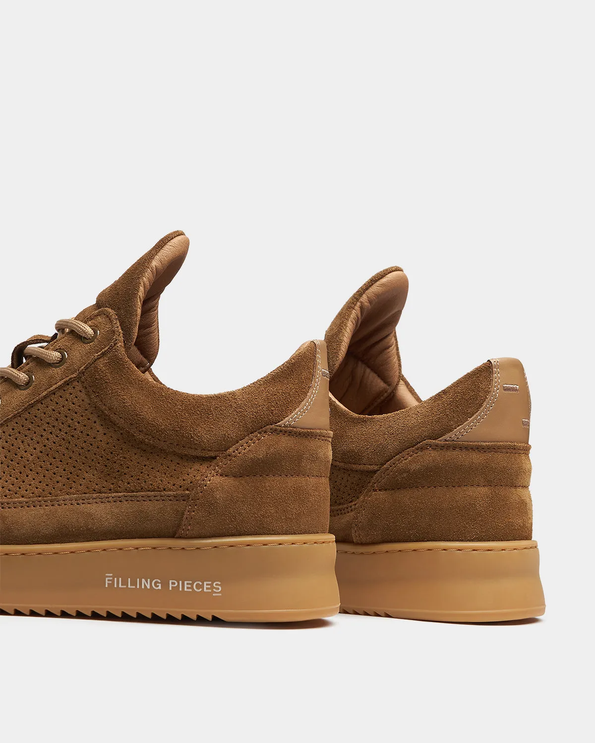 Low Top Perforated Suede Brown sold by Filling Pieces product image thumbnail 5