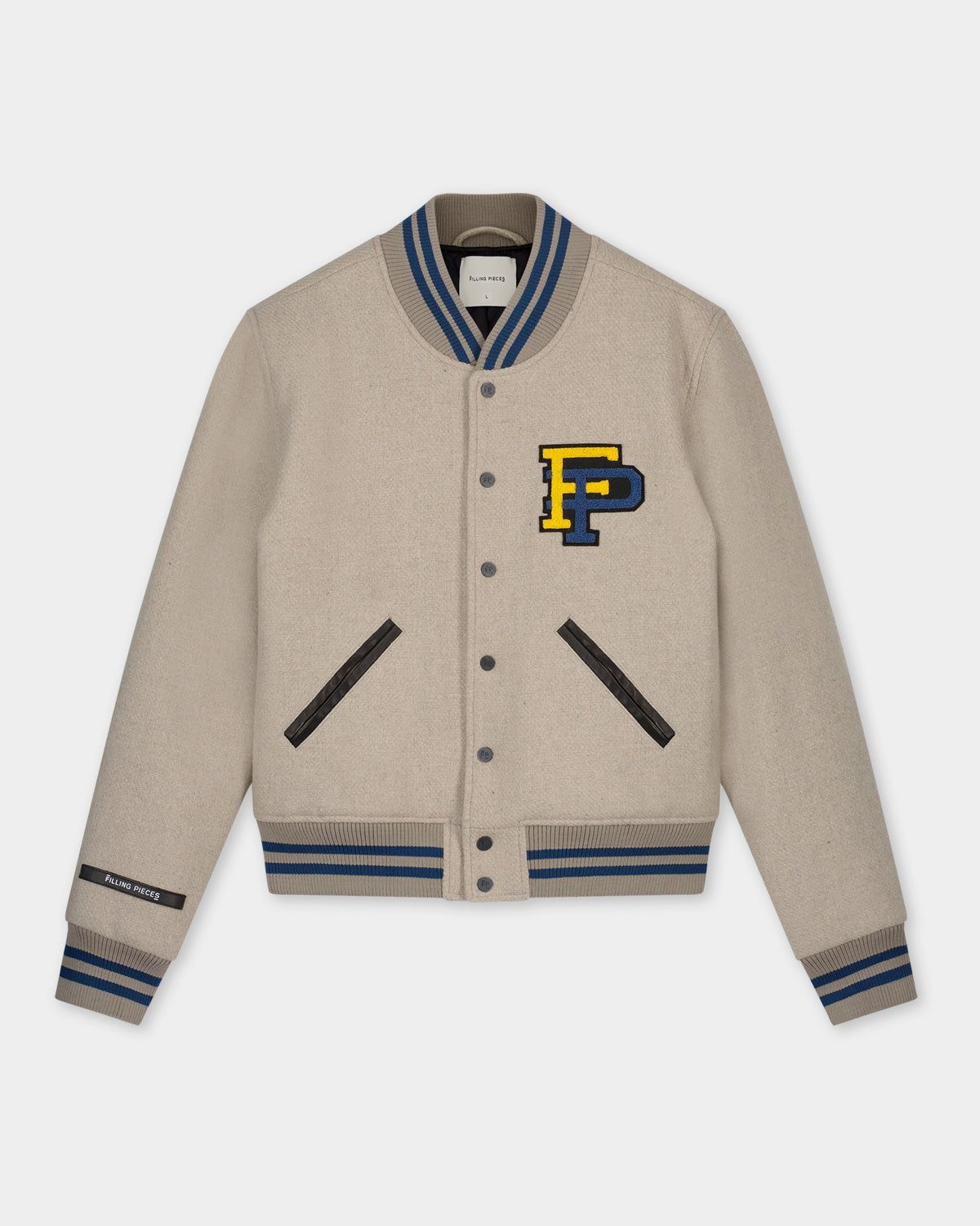 Varsity Jacket Sand sold by Filling Pieces product image thumbnail 7