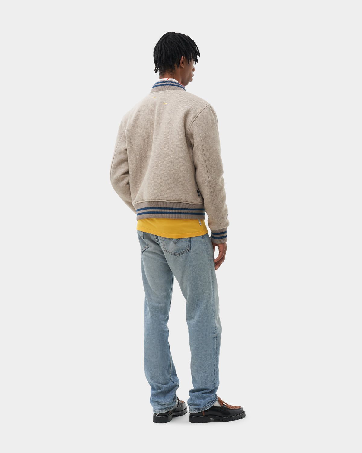Varsity Jacket Sand sold by Filling Pieces product image thumbnail 3