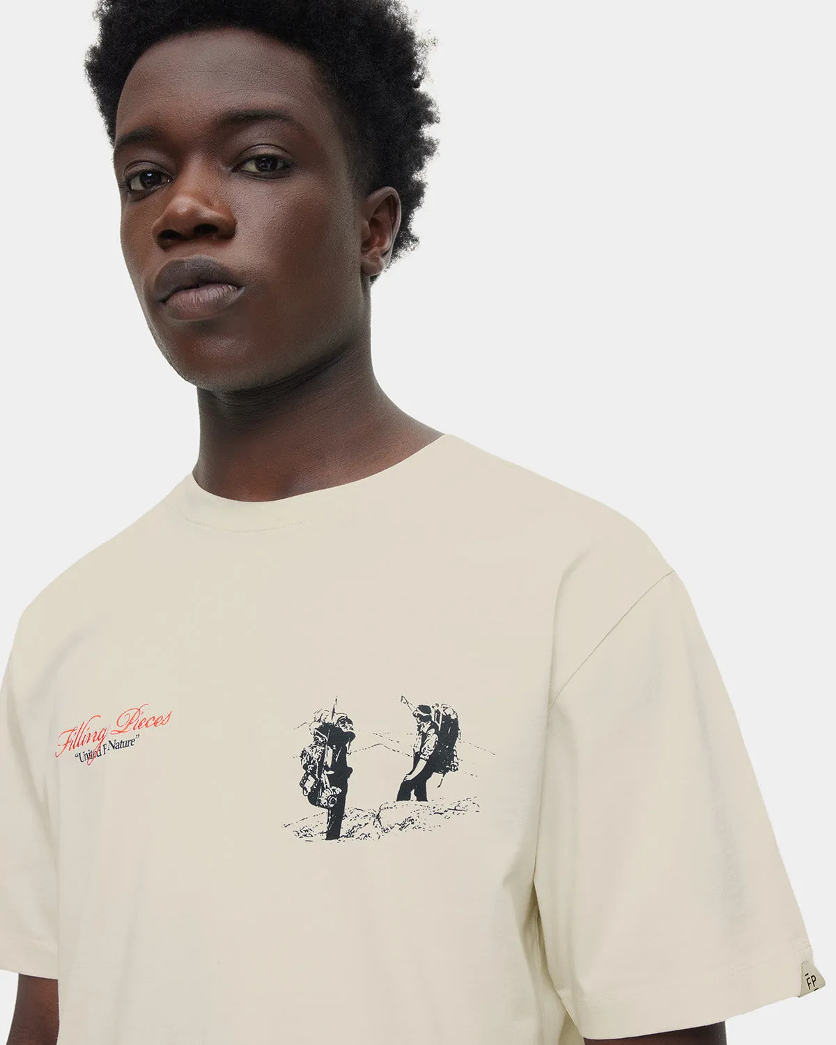 T-shirt United by Nature Antique White sold by Filling Pieces product image thumbnail 3