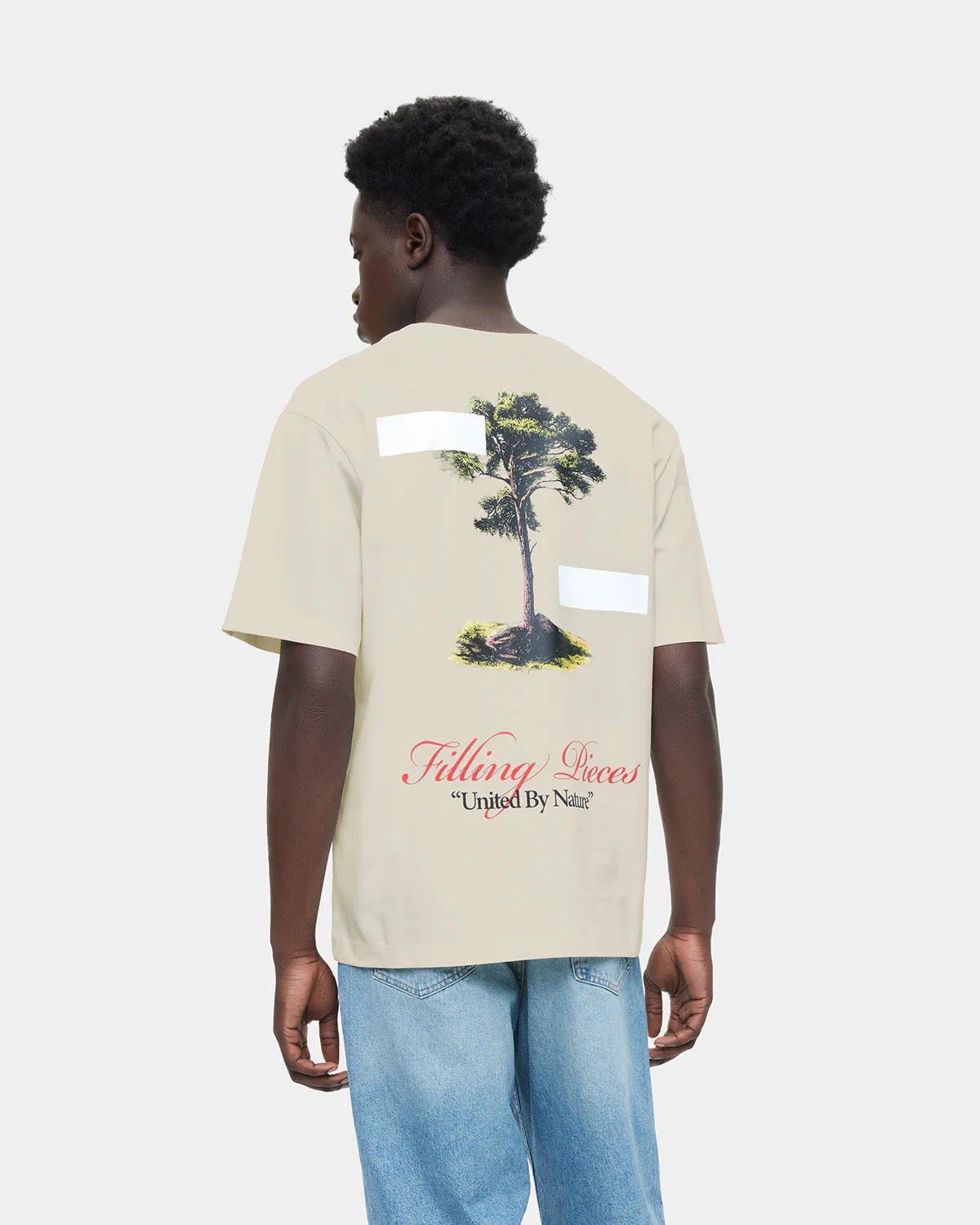 T-shirt United by Nature Antique White sold by Filling Pieces