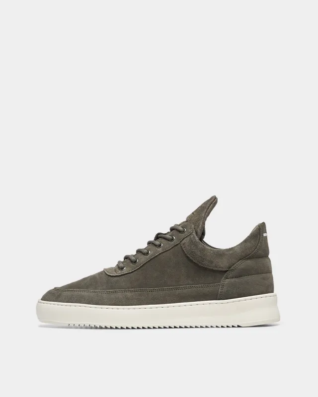 Low Top Organic Suede Green sold by Filling Pieces