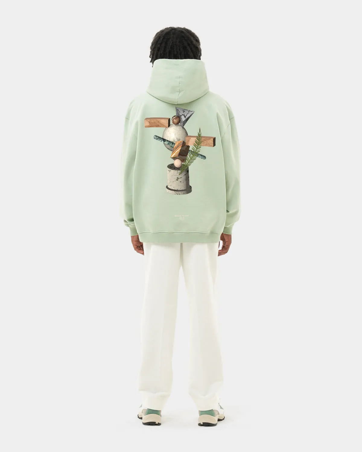 Hoodie Balance Frosty Green sold by Filling Pieces product image thumbnail 2