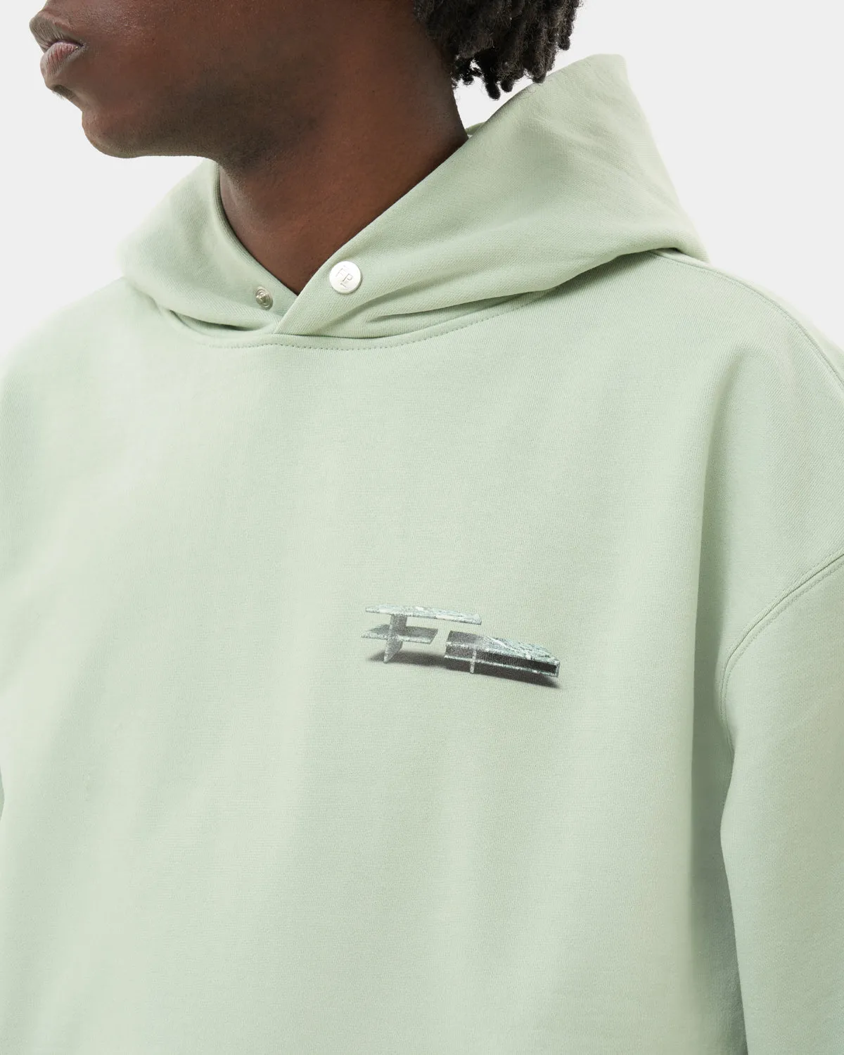 Hoodie Balance Frosty Green sold by Filling Pieces product image thumbnail 5