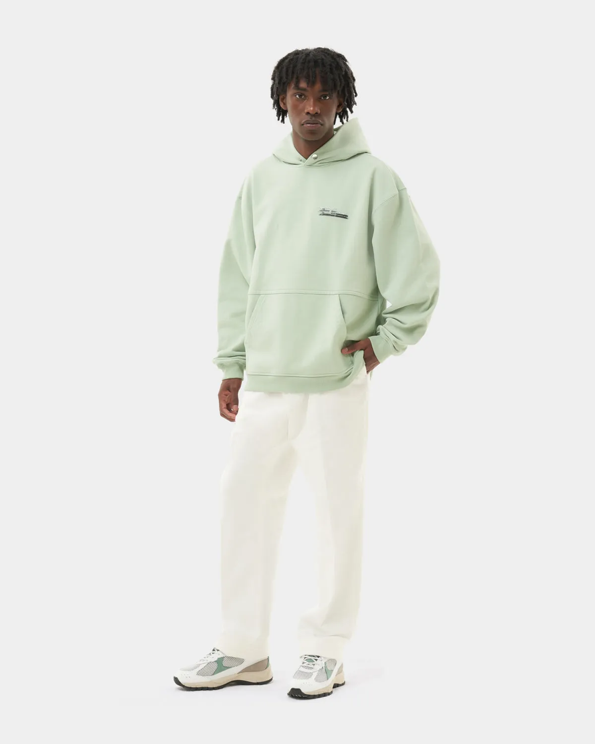 Hoodie Balance Frosty Green sold by Filling Pieces