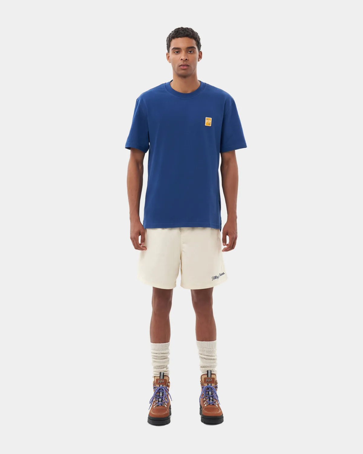 T-Shirt Lux Navy Peony sold by Filling Pieces product image thumbnail 5