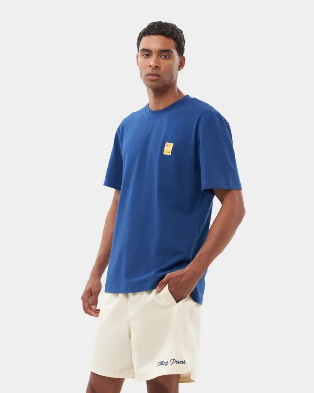 T-Shirt Lux Navy Peony sold by Filling Pieces