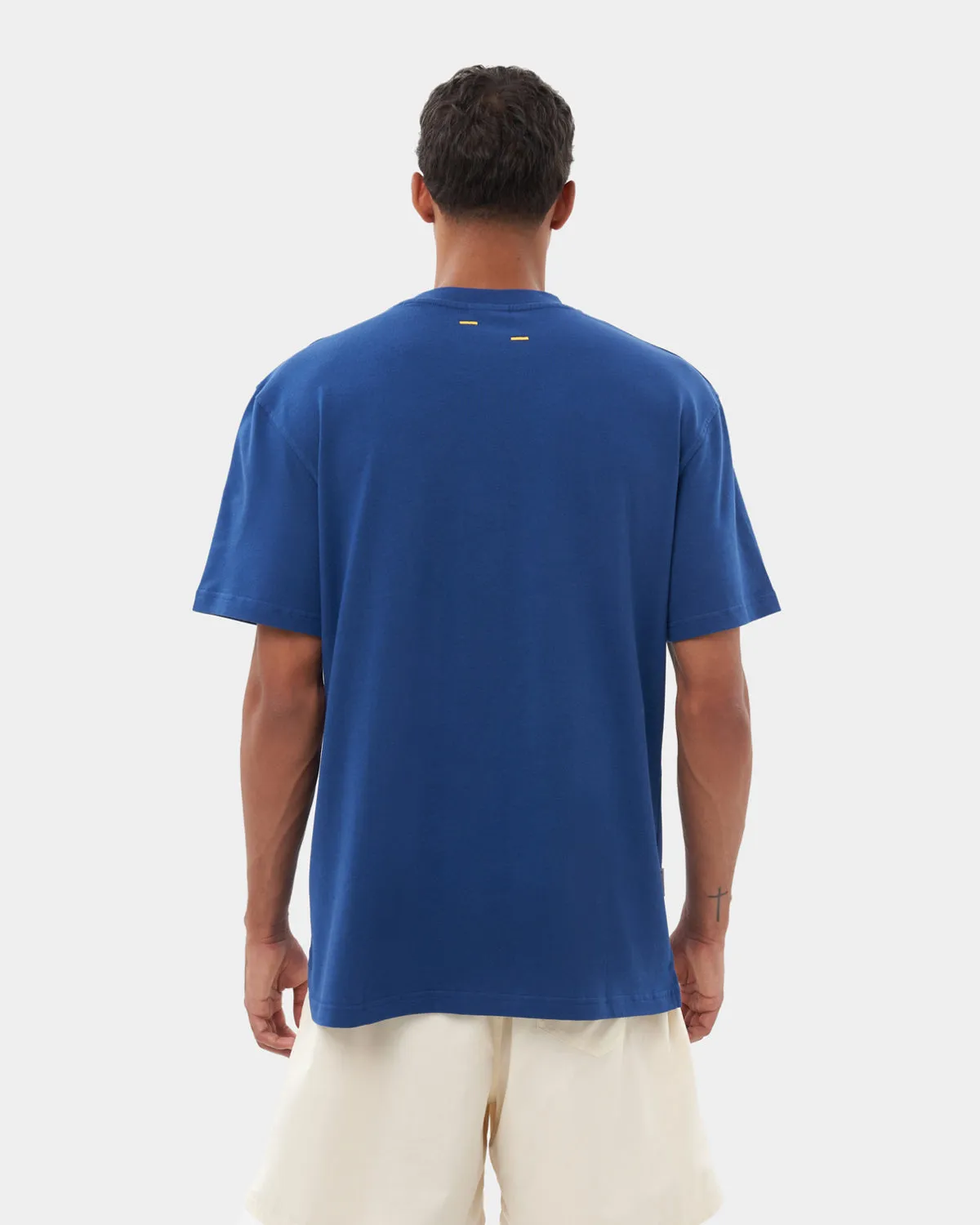 T-Shirt Lux Navy Peony sold by Filling Pieces product image thumbnail 2