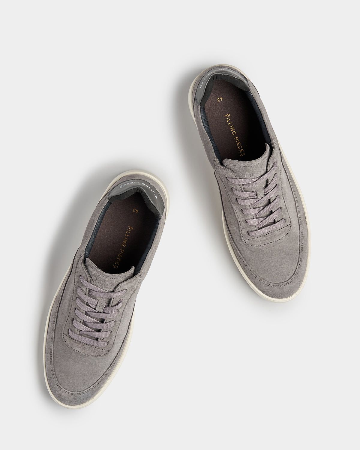 Mondo Suede Organic Grey sold by Filling Pieces product image thumbnail 4