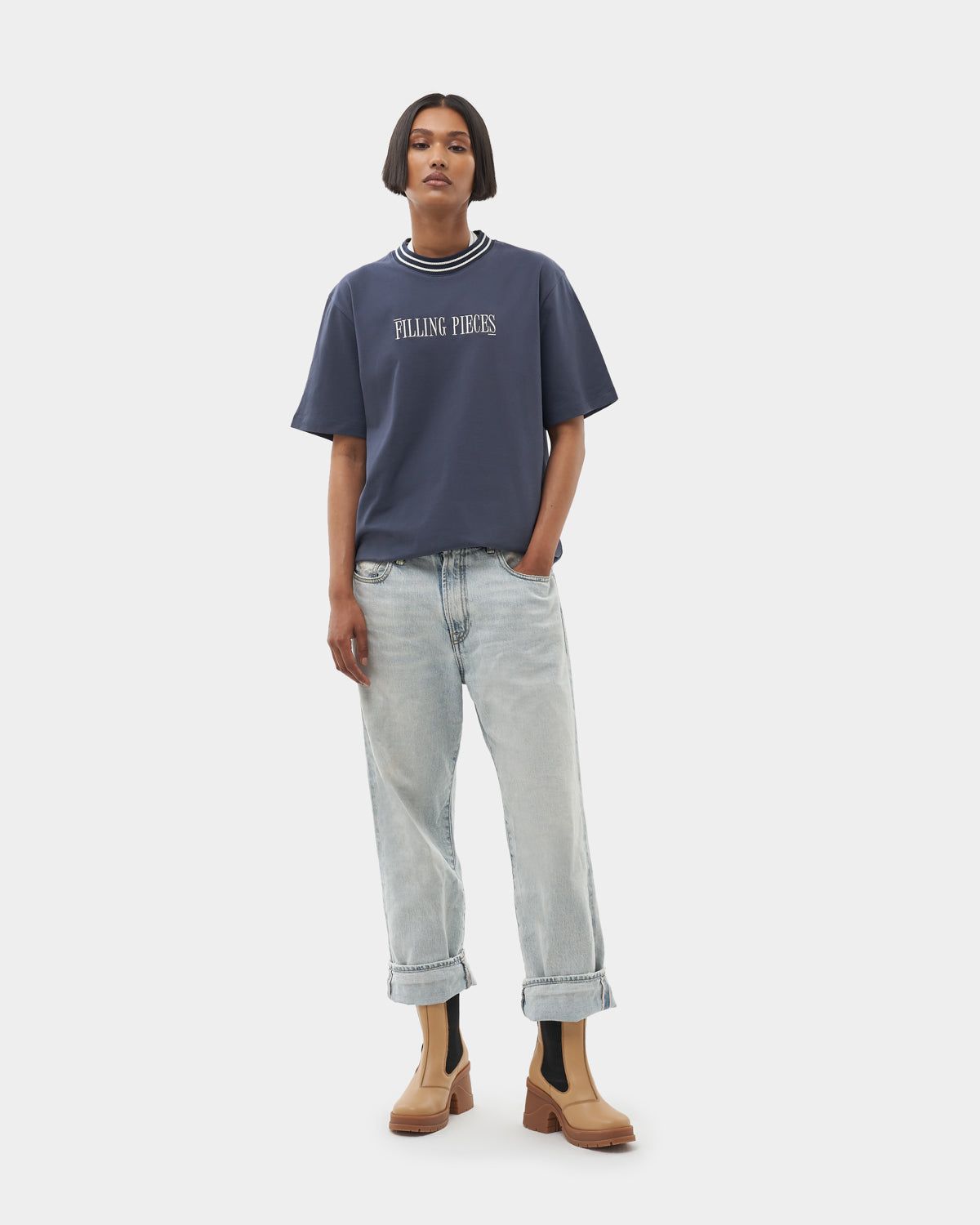 T-Shirt Script Mood Indigo sold by Filling Pieces product image thumbnail 6
