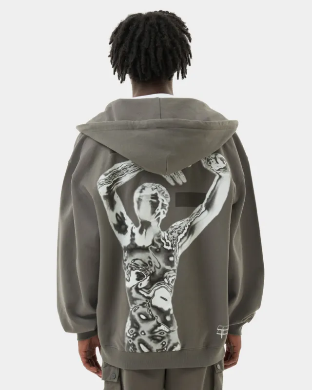 Zip Hoodie Chrome sold by Filling Pieces