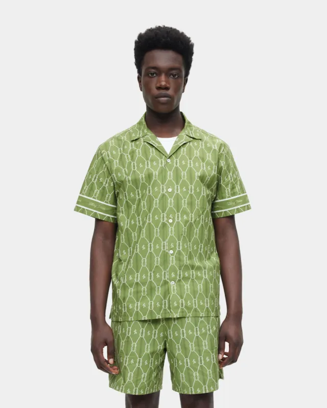 Resort Shirt Monogram Olive sold by Filling Pieces