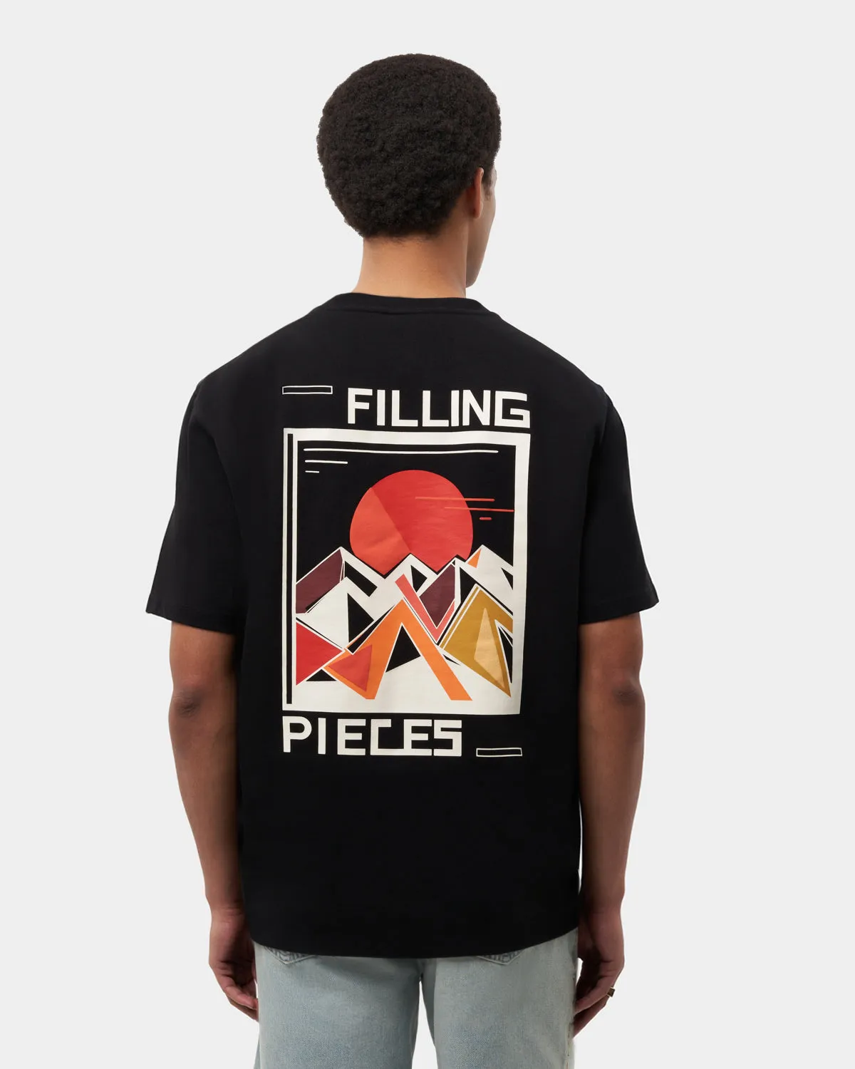 T-shirt Sunset Black sold by Filling Pieces product image thumbnail 3