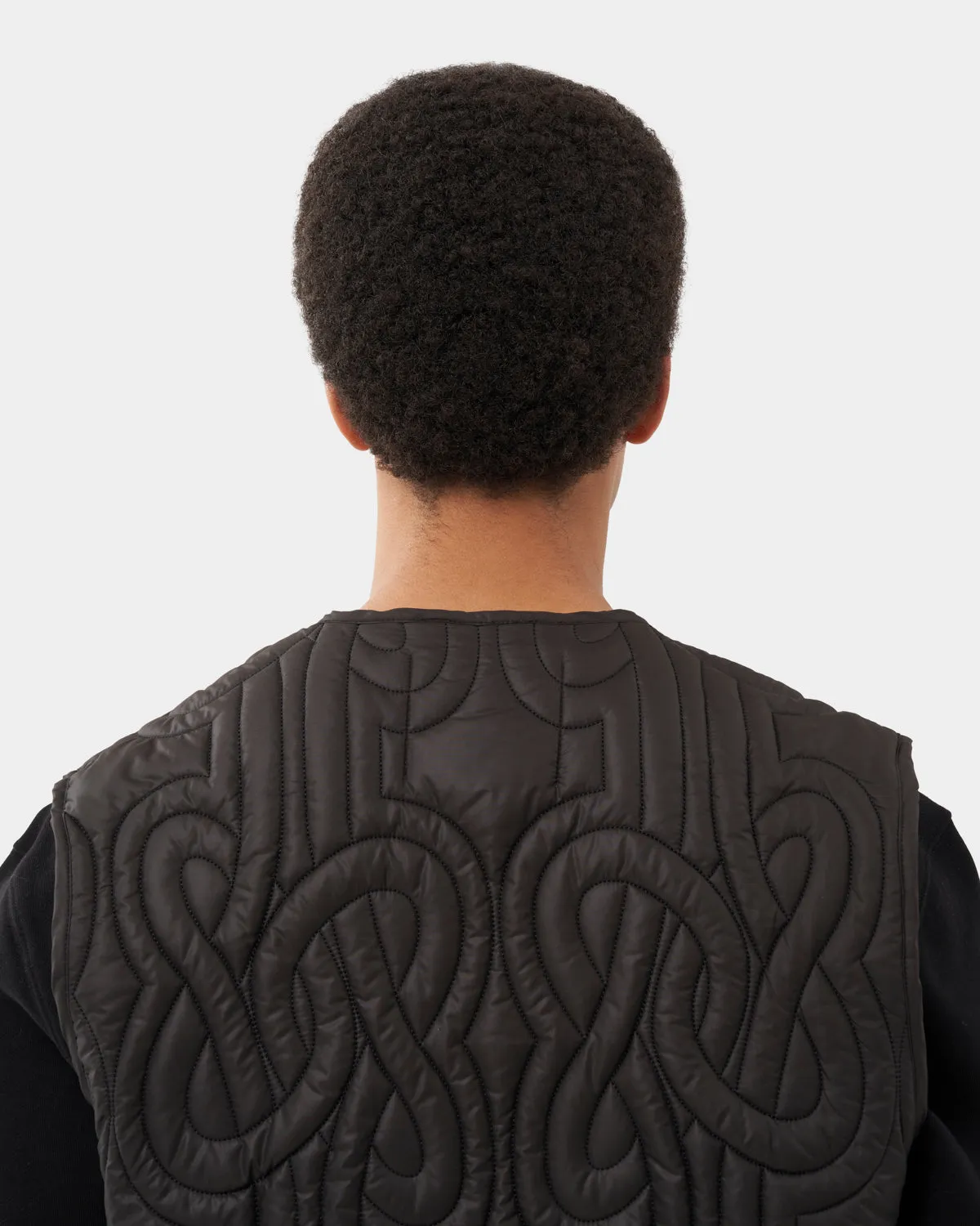 Quilted Puffer Vest Black sold by Filling Pieces product image thumbnail 5