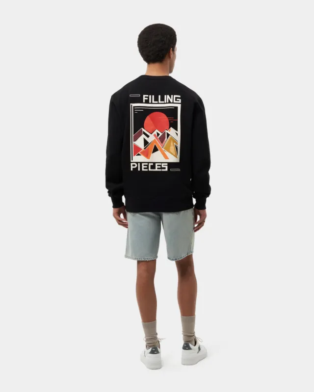 Sweatshirt Sunset Black sold by Filling Pieces