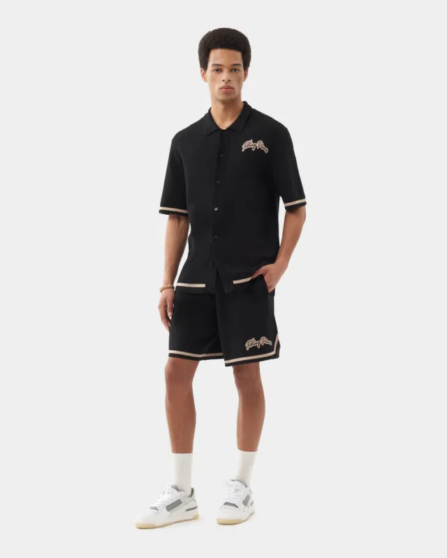 Knit Shorts Black sold by Filling Pieces