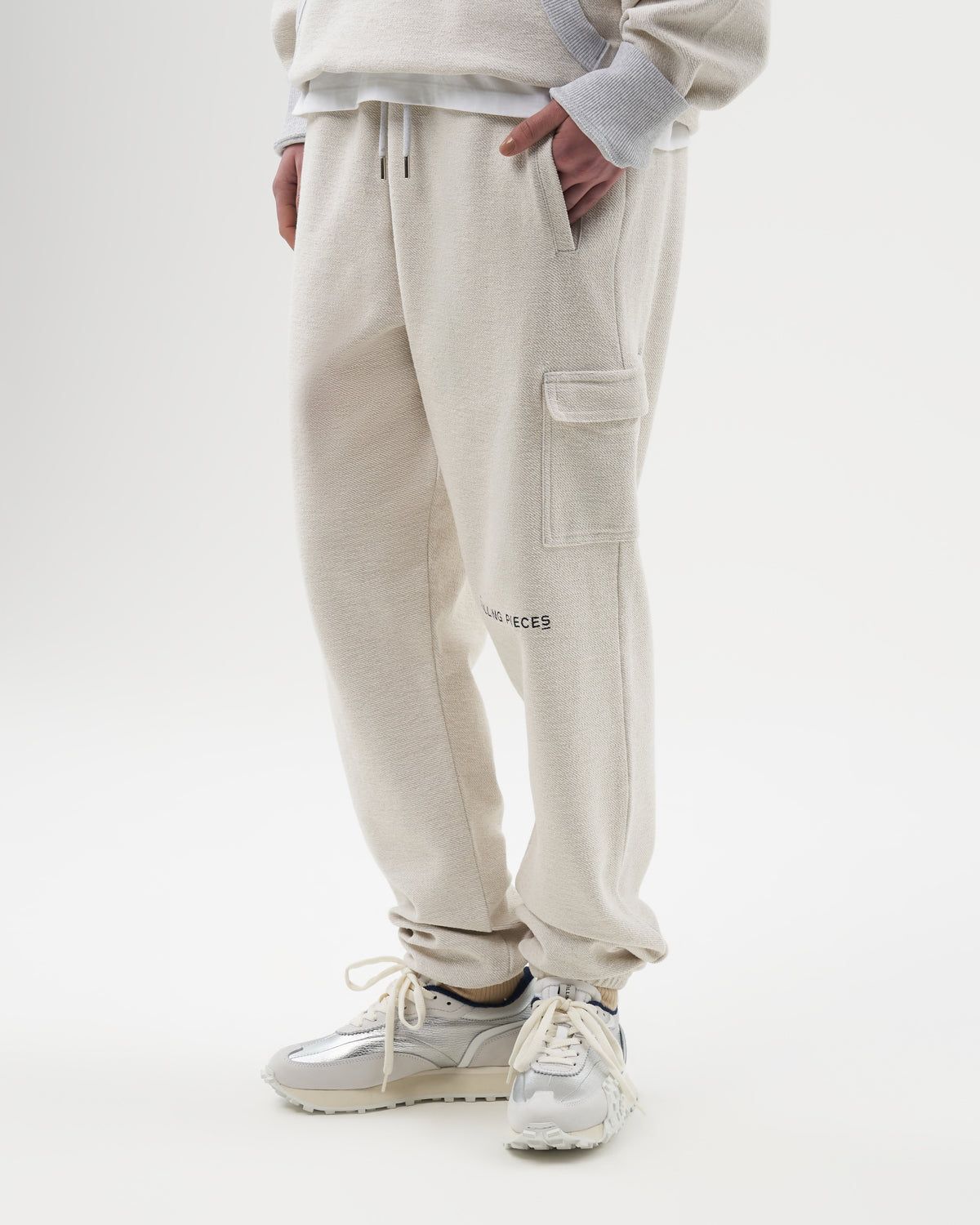 Sweat Pants Reverse Grey Melange sold by Filling Pieces product image thumbnail 9