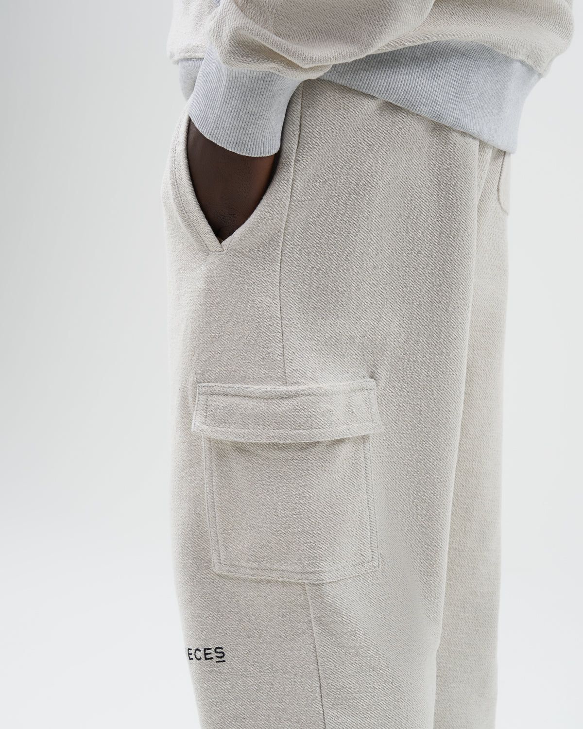 Sweat Pants Reverse Grey Melange sold by Filling Pieces product image thumbnail 3