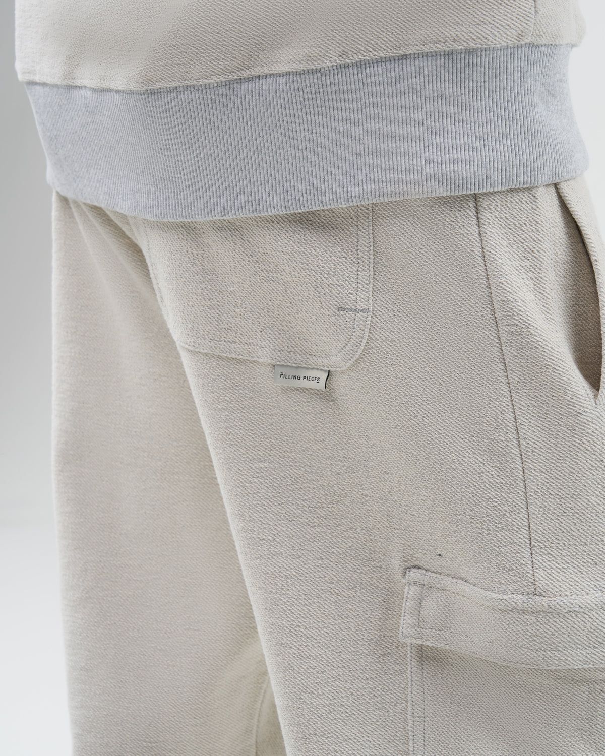 Sweat Pants Reverse Grey Melange sold by Filling Pieces product image thumbnail 11