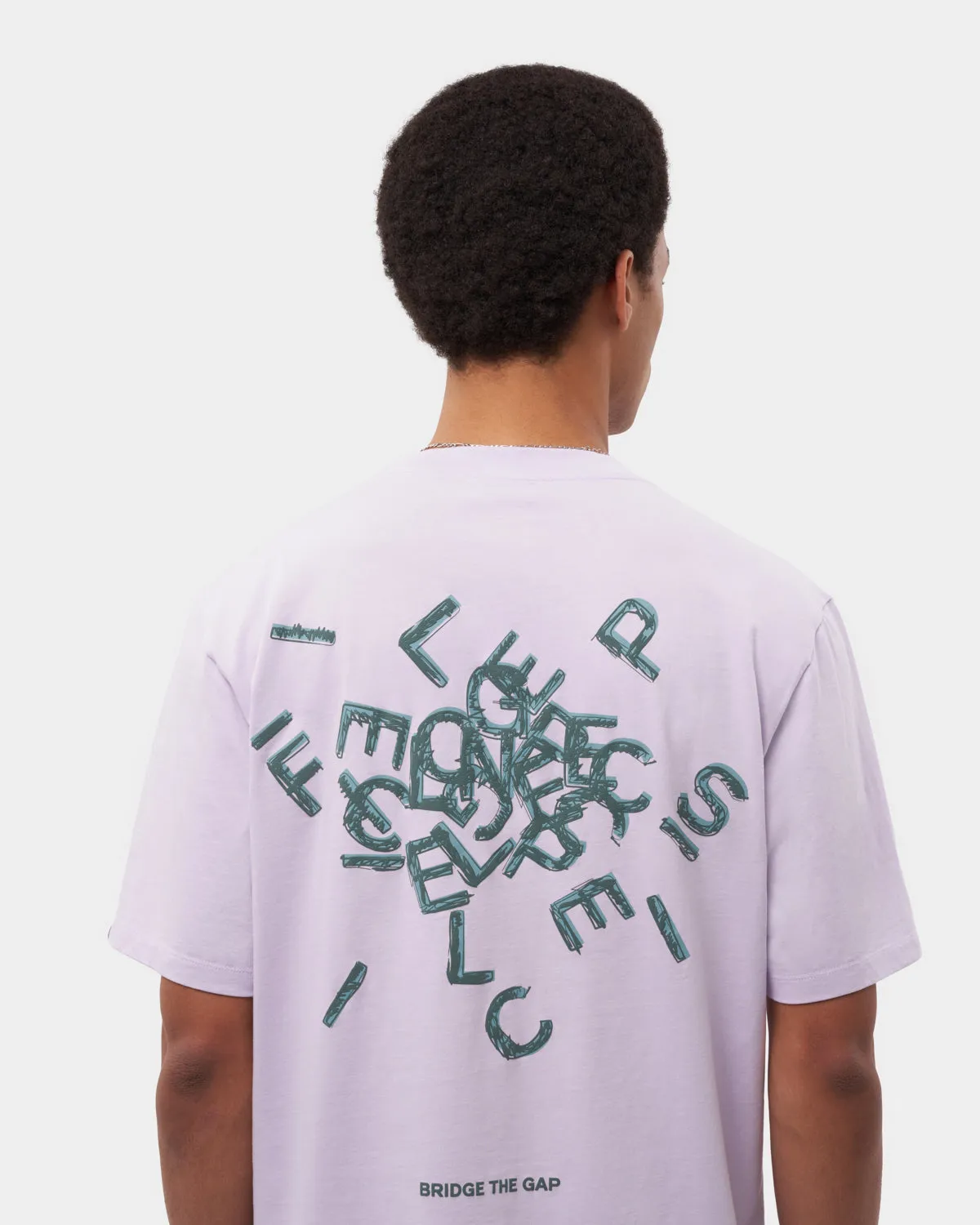 T-shirt Alphabet Lilac sold by Filling Pieces product image thumbnail 3