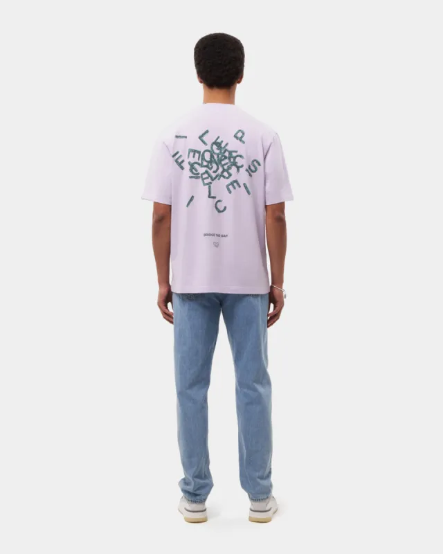 T-shirt Alphabet Lilac made by Filling Pieces