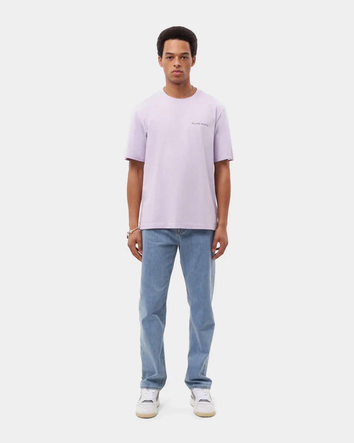 T-shirt Alphabet Lilac sold by Filling Pieces product image thumbnail 4