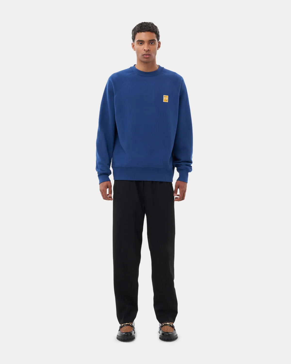 Sweatshirt Lux Navy Peony sold by Filling Pieces product image thumbnail 5