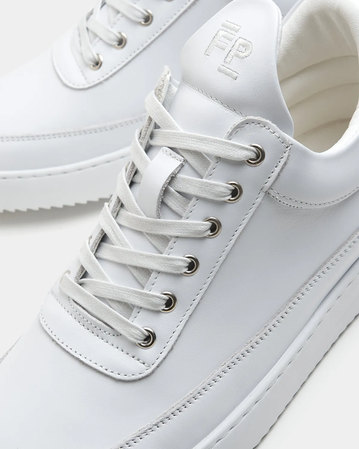 Low Top Ripple Nappa White sold by Filling Pieces product image thumbnail 2