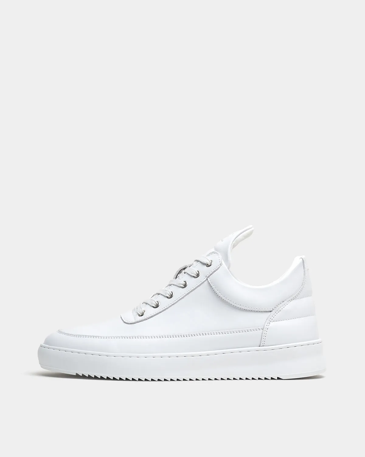 Low Top Ripple Nappa White sold by Filling Pieces