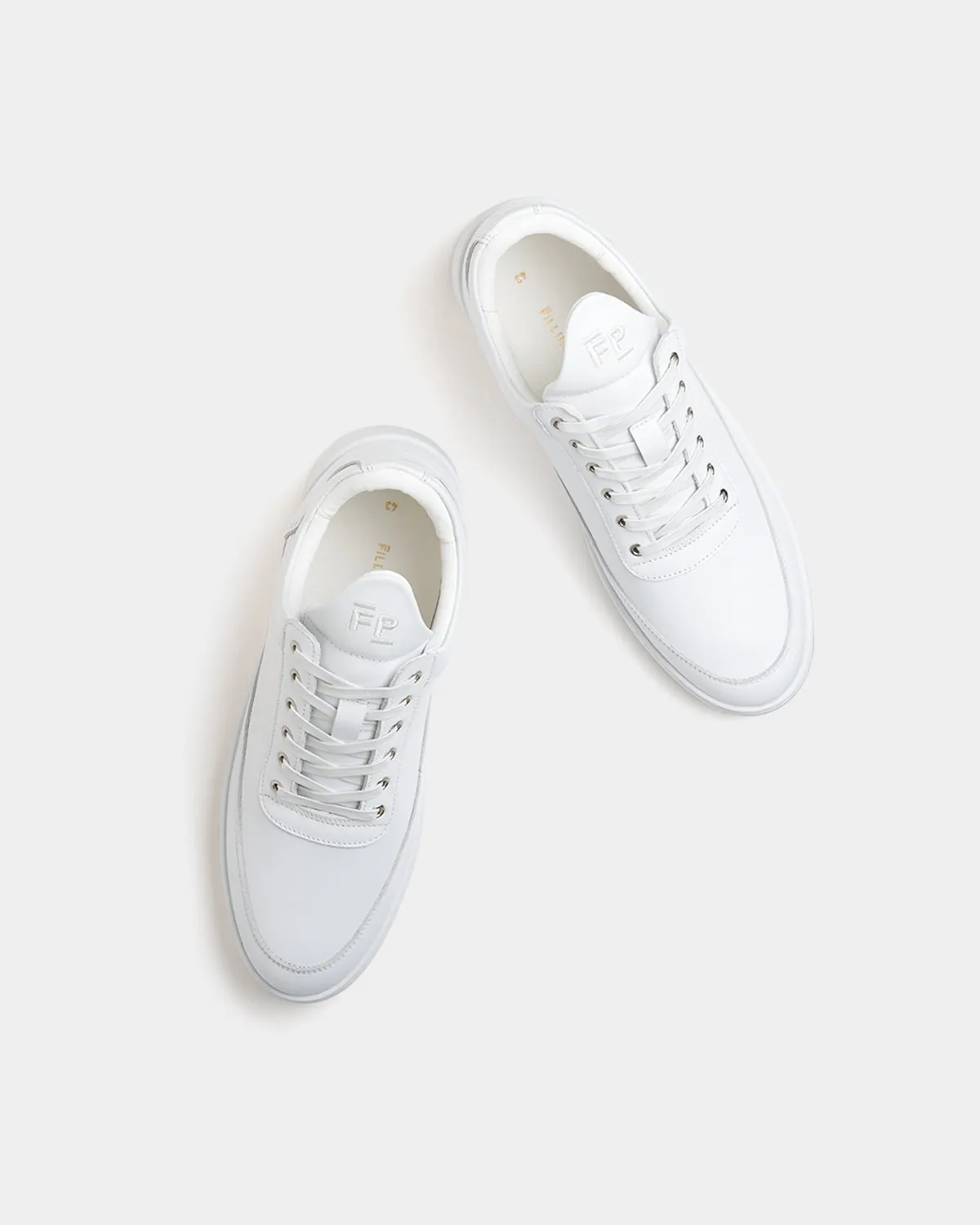 Low Top Ripple Nappa White sold by Filling Pieces product image thumbnail 5